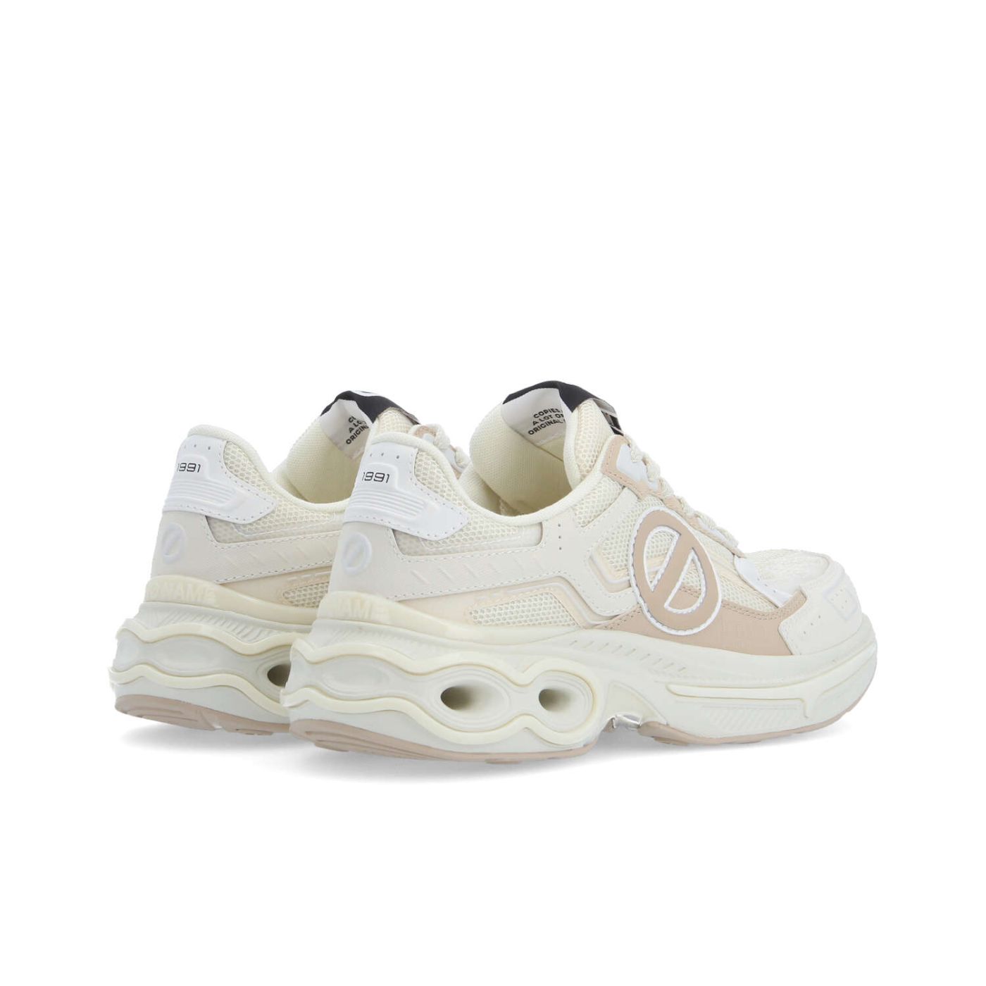 WILLO TECH W - MESH/STAMP/STMP - BLANC CASSE/BEIGE